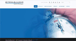 Desktop Screenshot of bytesandbuilding.de